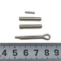 Propeller Shear Pin & Cotter Pin for Tohatsu Nissan 2HP 2.5HP 3.5HP (1990–2023)