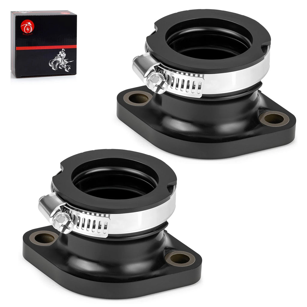 Carburetor Intake Manifold Boot Pair for Polaris Trail SS (1985–1999)