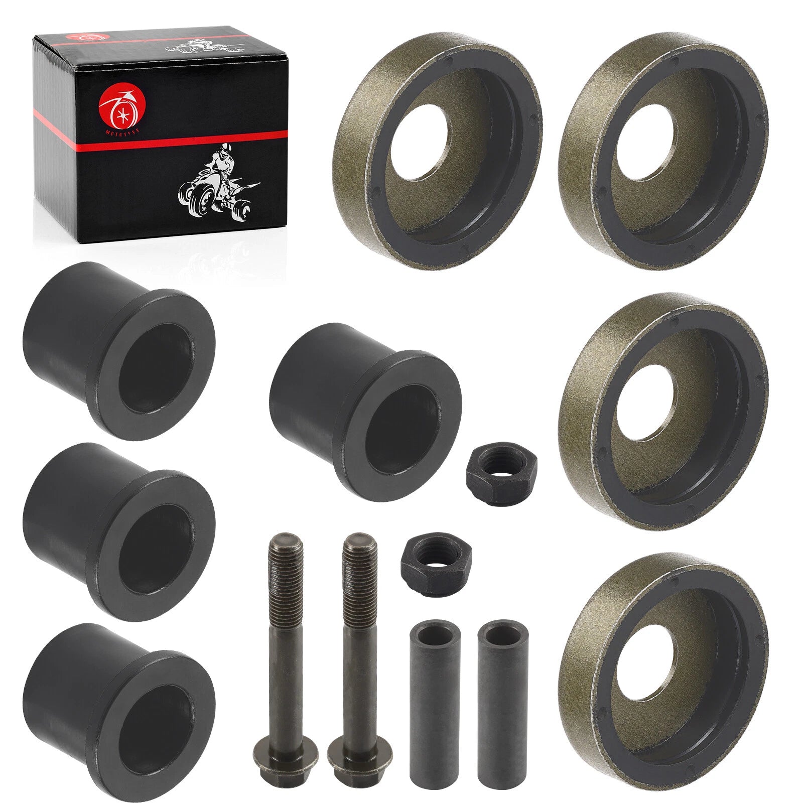 Front A-Arm Bushing Kit for Polaris RZR 170 (2009–2021) 0451762 0453683 0451763