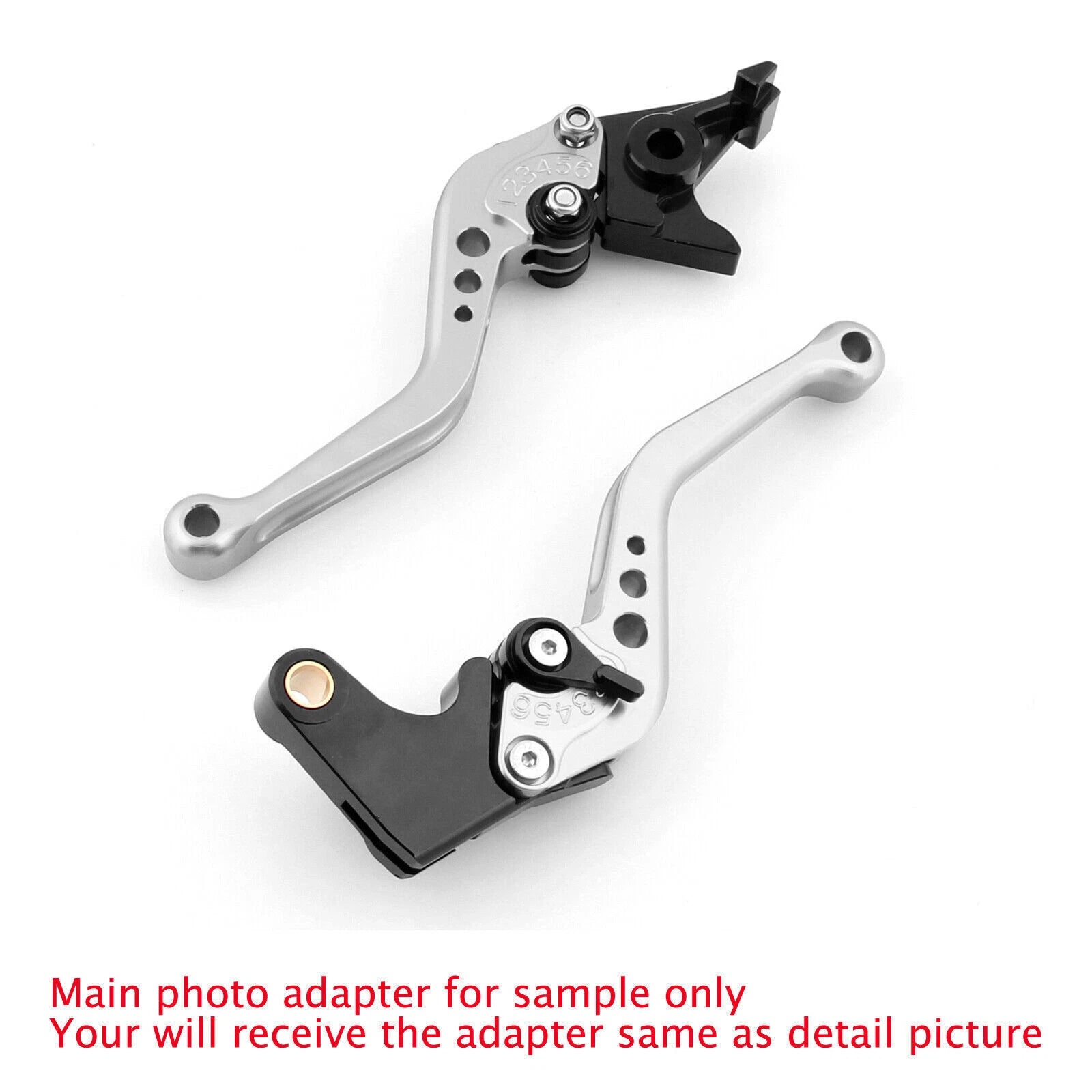 Short Clutch Brake Lever for Vespa GTS 300 Super (2008–2023) Silver T9
