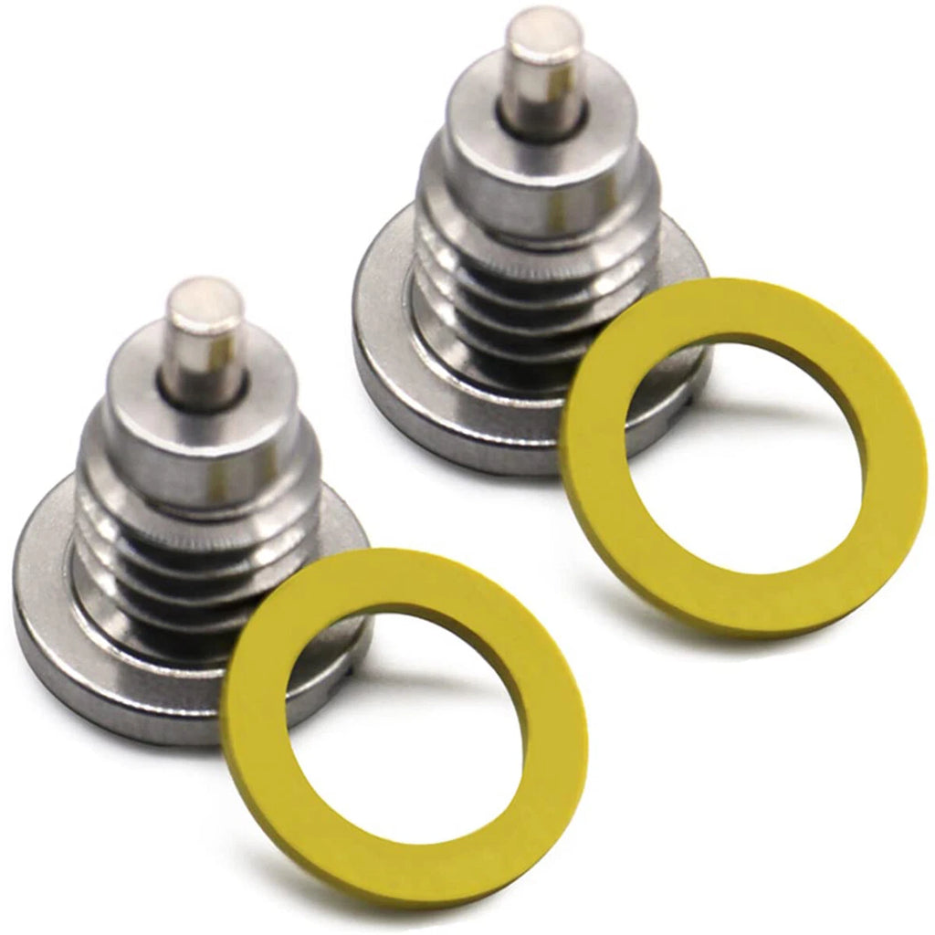 2X Marine Magnetic Outdrive Gear Case Drain Plug