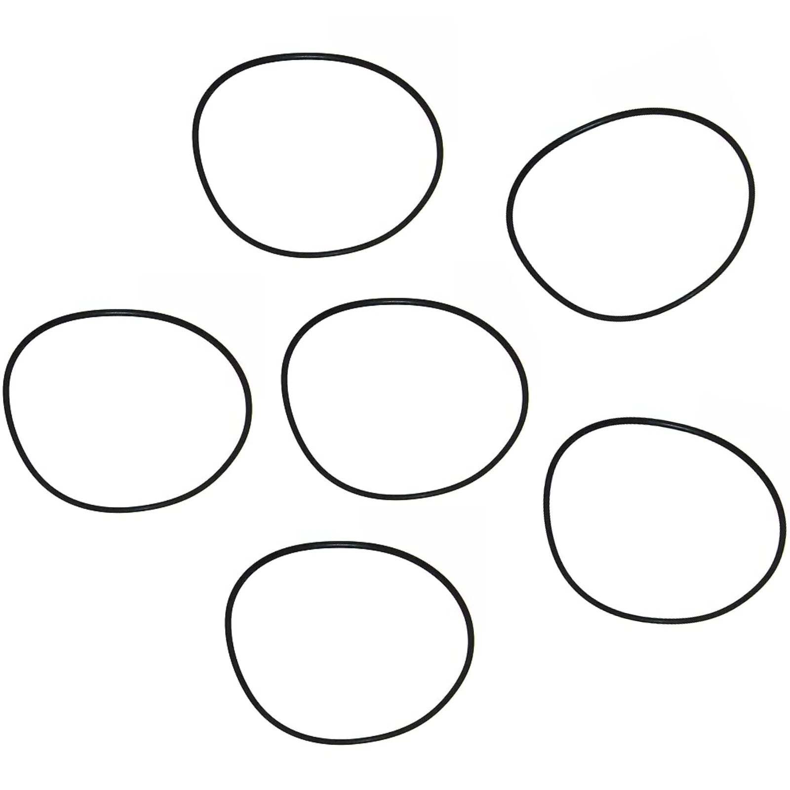 Set of 6 O Ring Cylinder Seals for Mercury 200-300 HP (2000–2023) 25-818573 18-7400-9