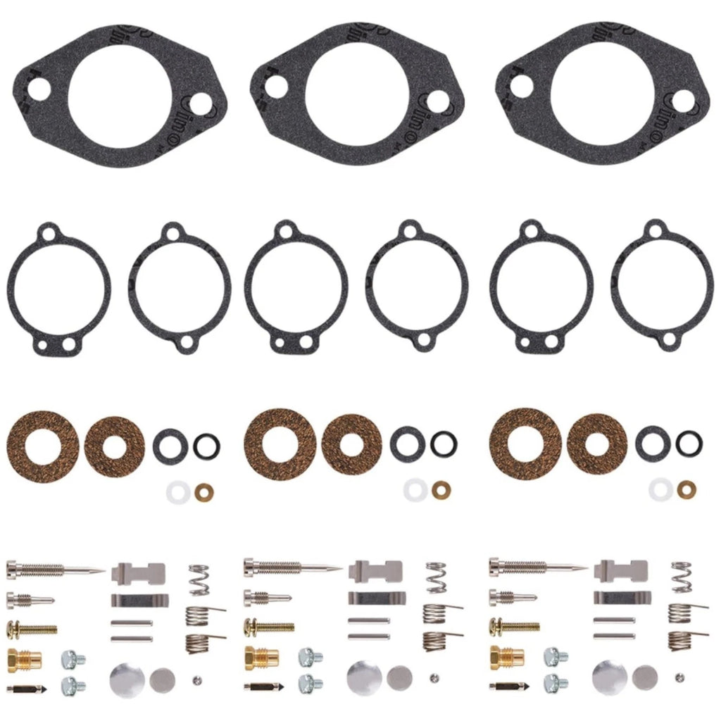 Set of 3 Carburetor Repair Kits for Mercury 65-90-115-150HP (1990–2000)