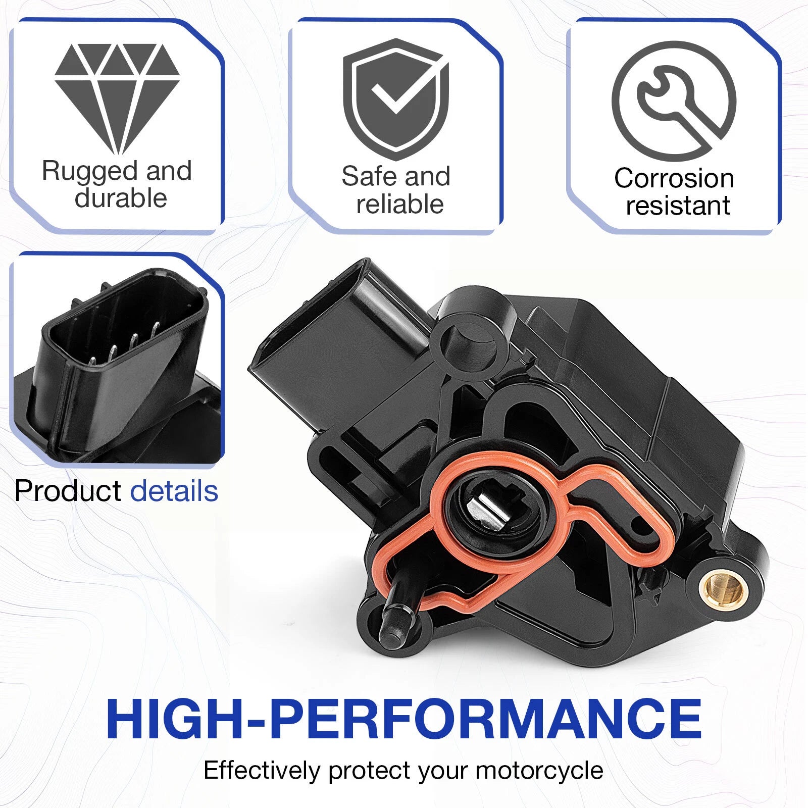 Throttle Body Sensor Set 16060-HP6-A01 for Honda TRX420 TRX500 TRX680 TRX700XX (2004–2019)