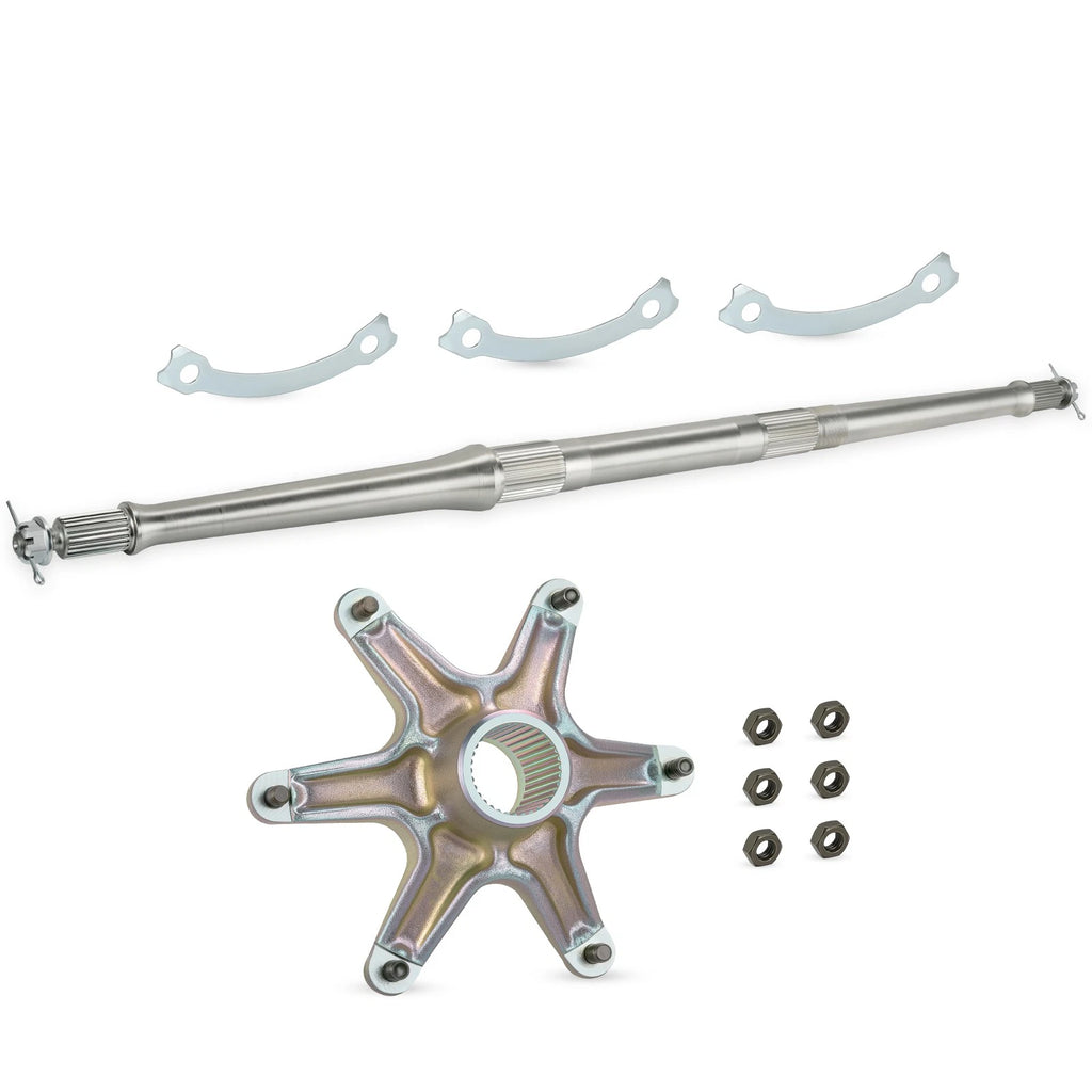 Rear Axle Shaft Kit w/ Sprocket Hub for Yamaha Banshee 350 (1989–2006)