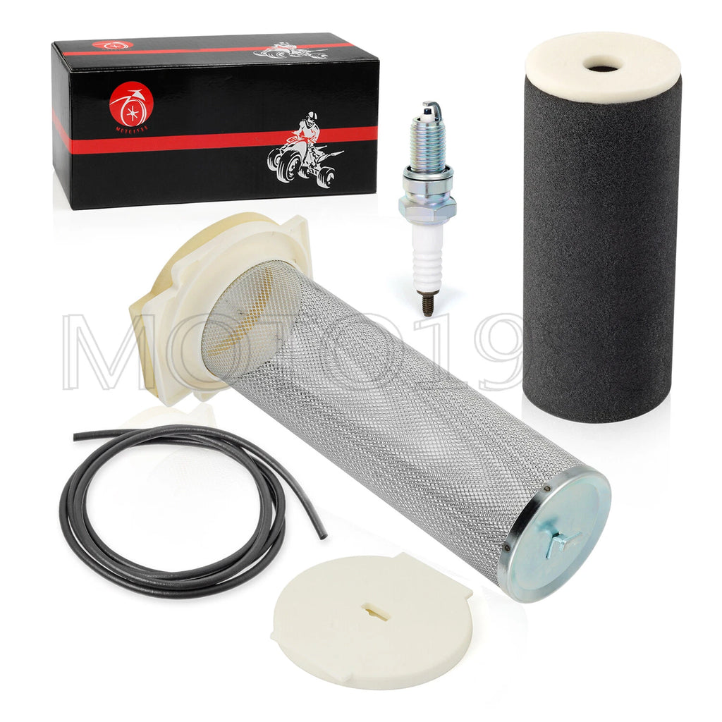 Air Filter Kit with End Cap & Air Box Lid Seal for Yamaha Grizzly 600 660 (1999–2002)