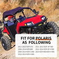 Hood Latch Toggles Kit + Grommets & Washers for Polaris RZR 570 800 900 (2010–2021)