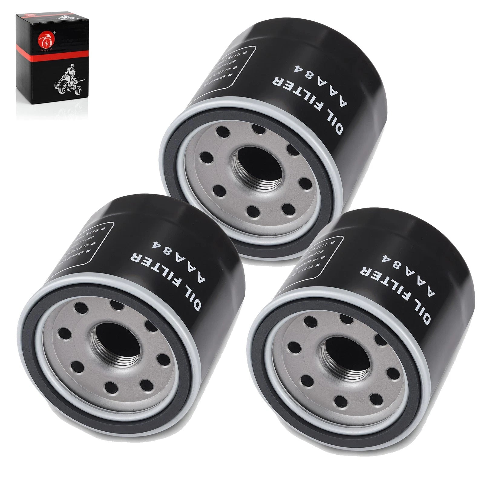 3X Oil Filter for Kawasaki Club Car E-Z-GO John Deere Subaru Tecumseh