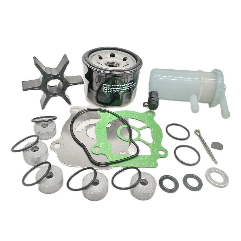 Outboard Maintenance Service Kit for Suzuki DF25 (2003–2023) - Zinc Anode, Oil, Fuel Filter
