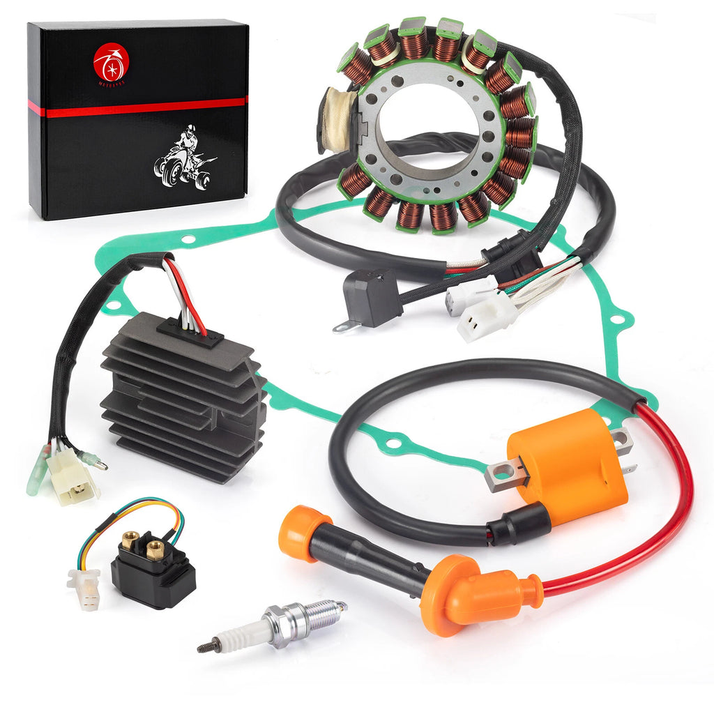 Stator & Rectifier with Ignition Coil Kit for Yamaha Grizzly 600 (1998)