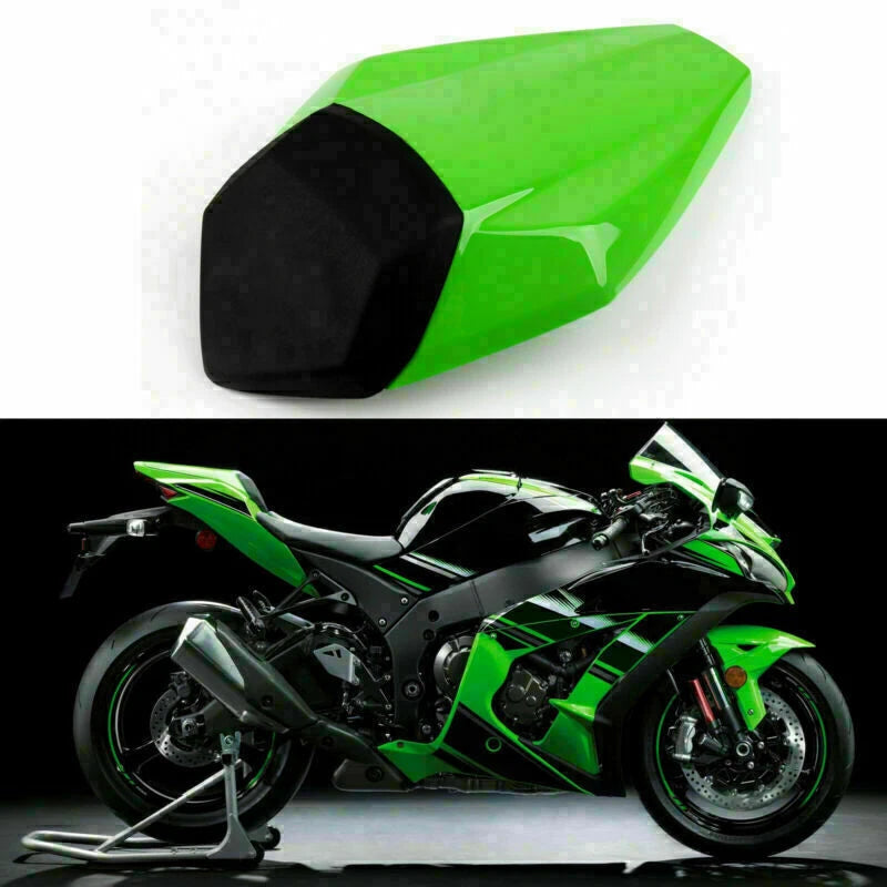 Rear Seat Cover Cowl for Kawasaki Ninja ZX10R ZX10-R (2016–2024) Green T9