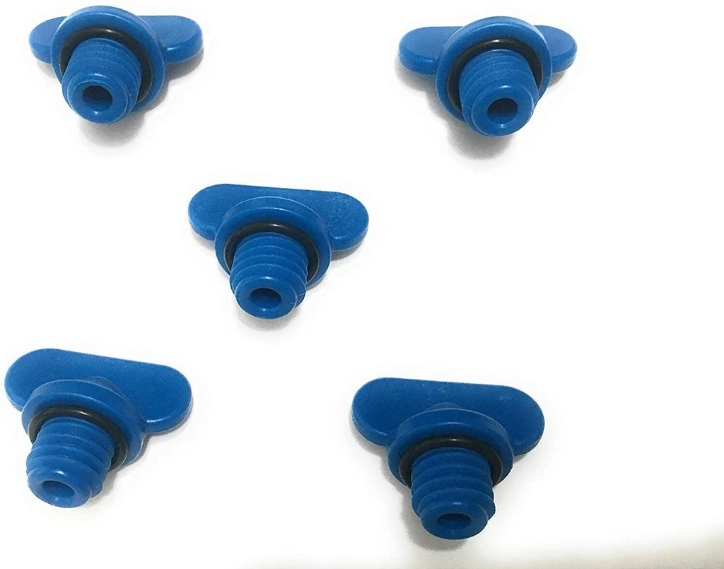 5PCS Drain Plug for MerCruiser Stern Drive 3.0-8.2L (806608A02, 806608A1)