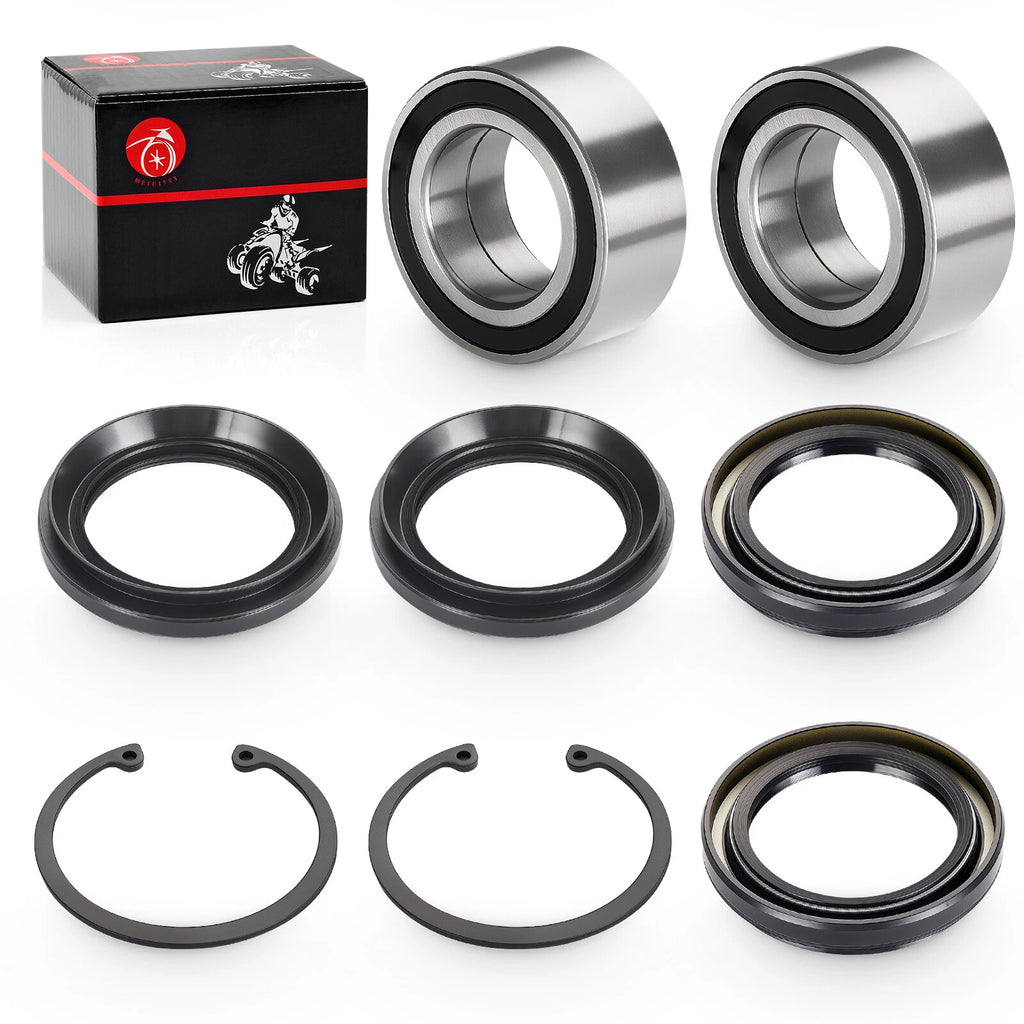 Rear Wheel Bearings & Seals Kit for Honda Rincon 650 680 (2003–2014)
