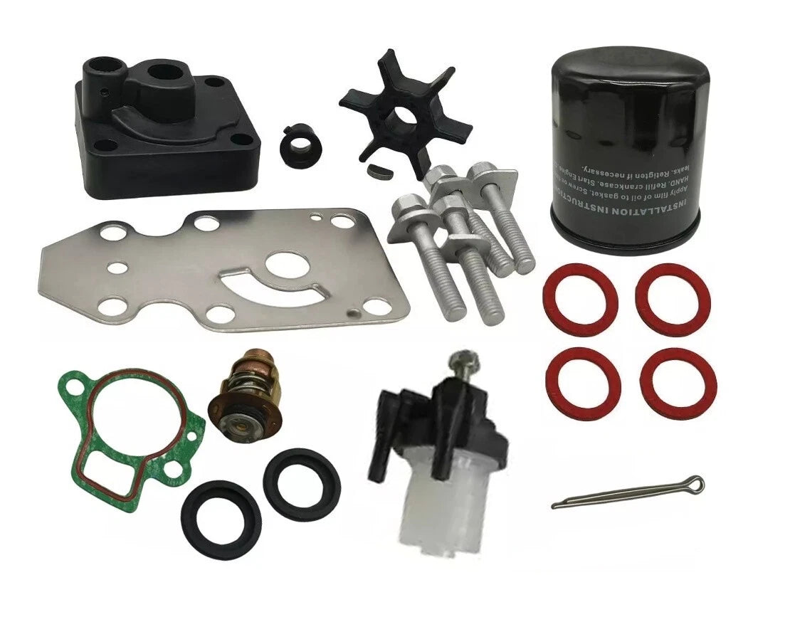 Yamaha Outboard Maintenance Service Kit for 9.9HP 15HP (63V-W0078-01 66M-12411-01)