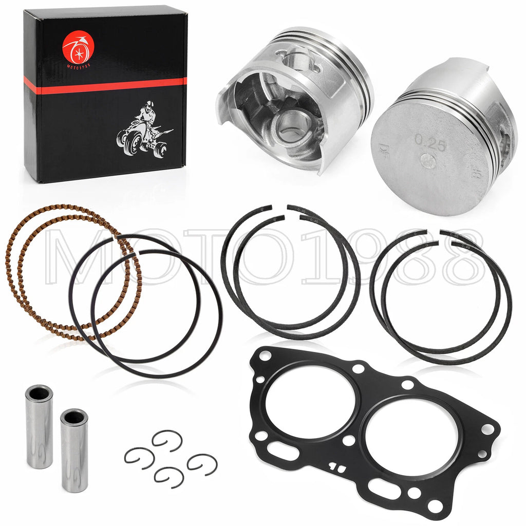 Piston Ring Set for Ezgo Gas TXT 295cc (1991–Present) 26607-G01 0.25mm Oversize