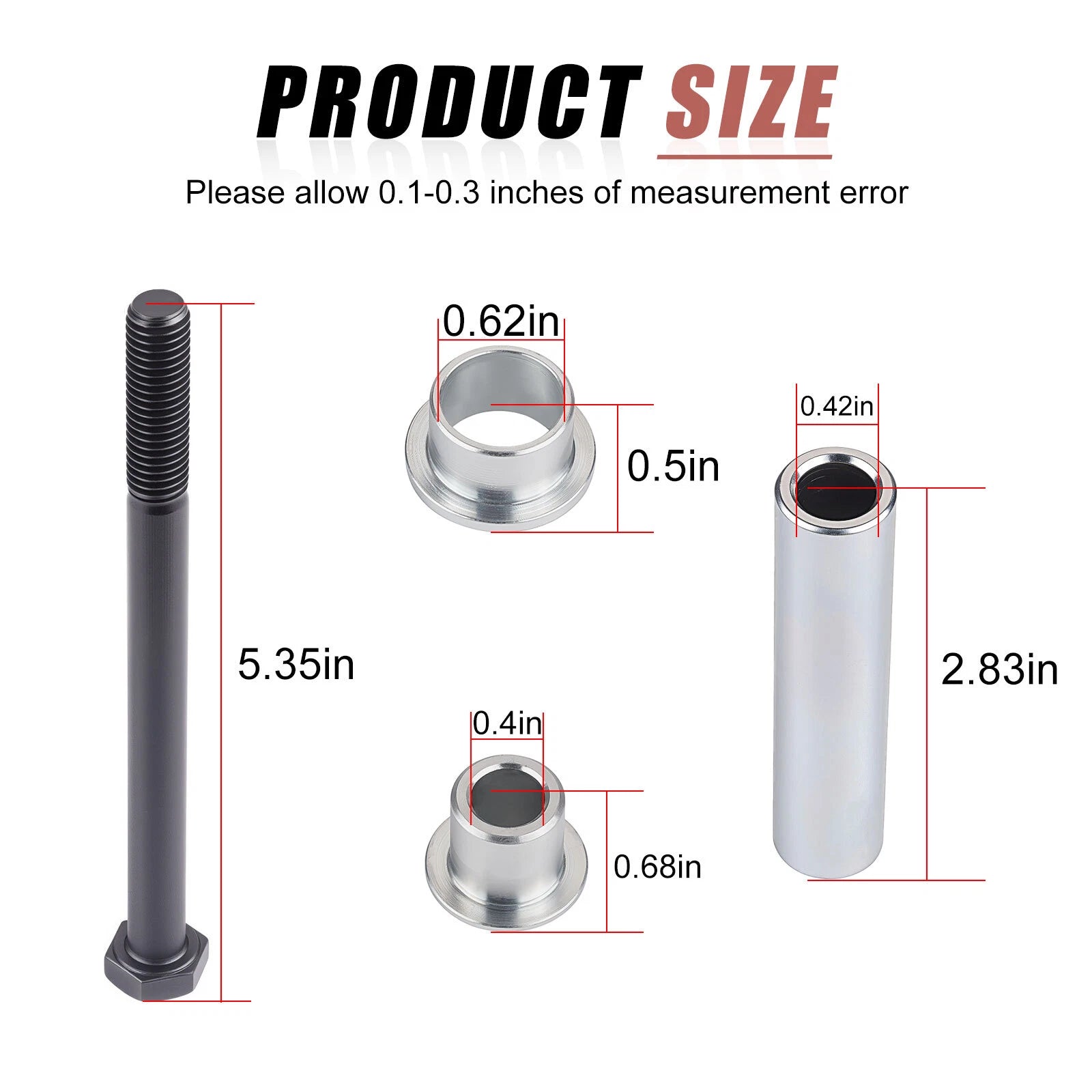 Front End Ski Leg Repair Kit for Ski-Doo REV XP (2008–2019)