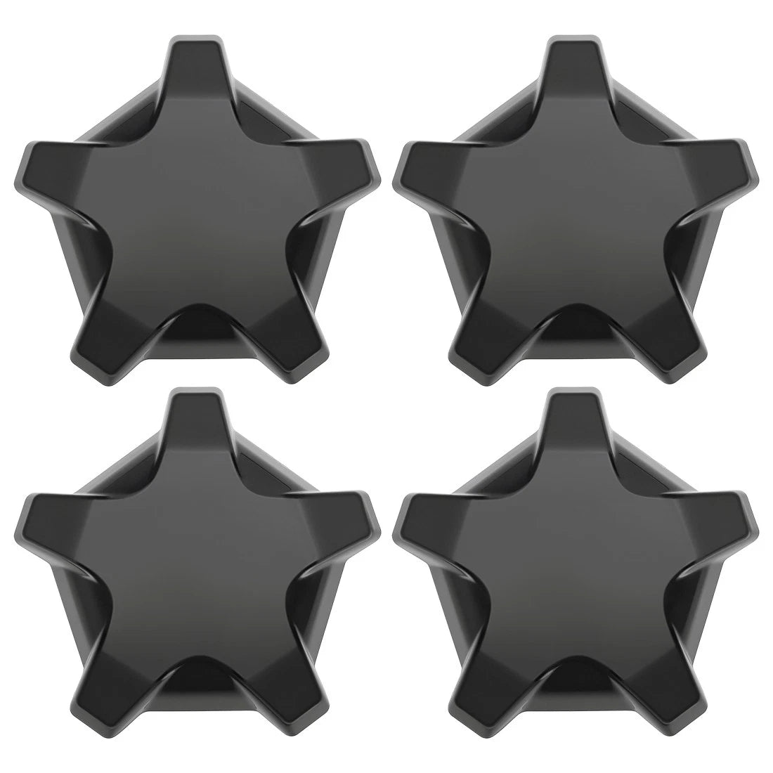 Set of 4 Wheel Rim Caps for Polaris RZR Turbo R 4 / RZR Pro R 4 (2022–2024)