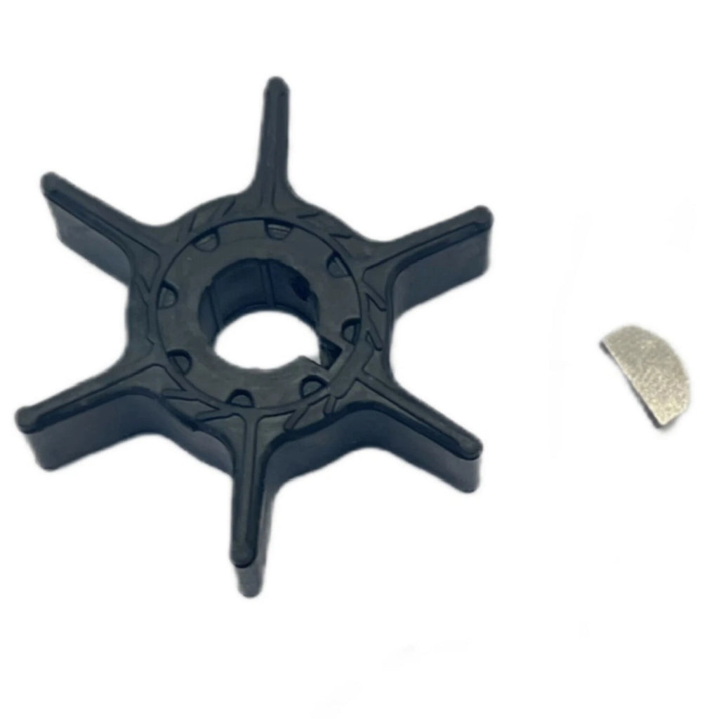 Water Pump Impeller w/ Key for Yamaha 4-Stroke 6-9.9 HP Outboard (68T-44352-00)