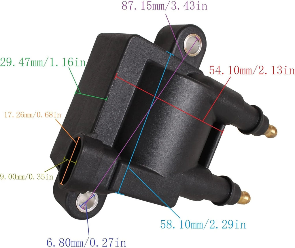 Ignition Coil 2X 8M0029482 300-8M0044991 for Mercury Mercruiser (35-80HP)