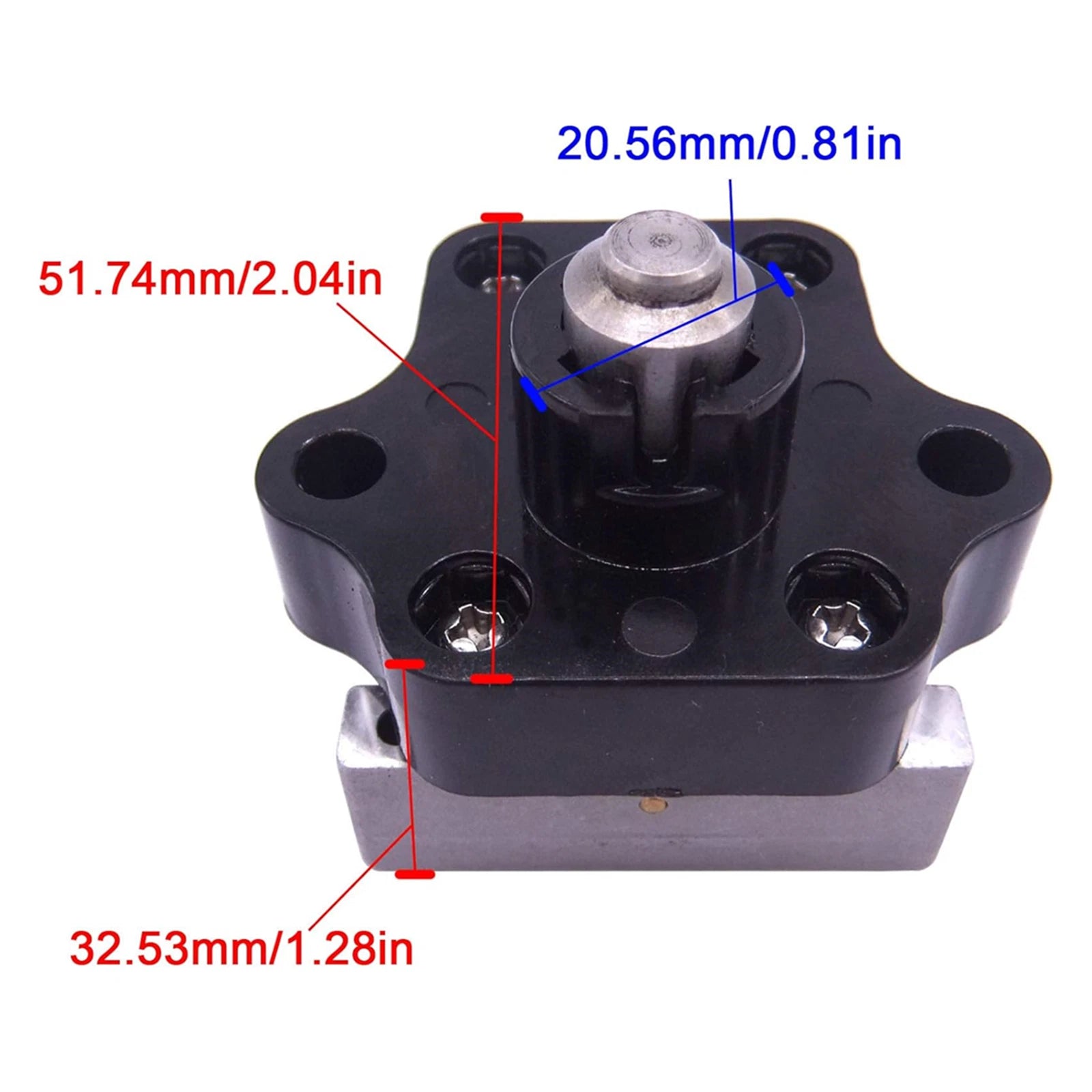 Fuel Pump for Mercury 4-9.8HP (3H6-04000, 3H6040000M, 3H6040003M, 803529T06, 504977)