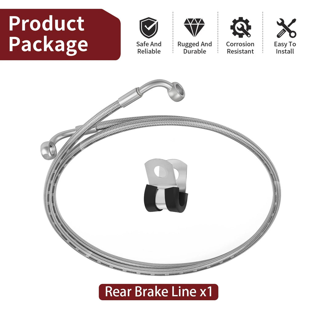 Rear Brake Line for Polaris Sportsman 550 / XP 850 (2013–2014) 1911678 1914132