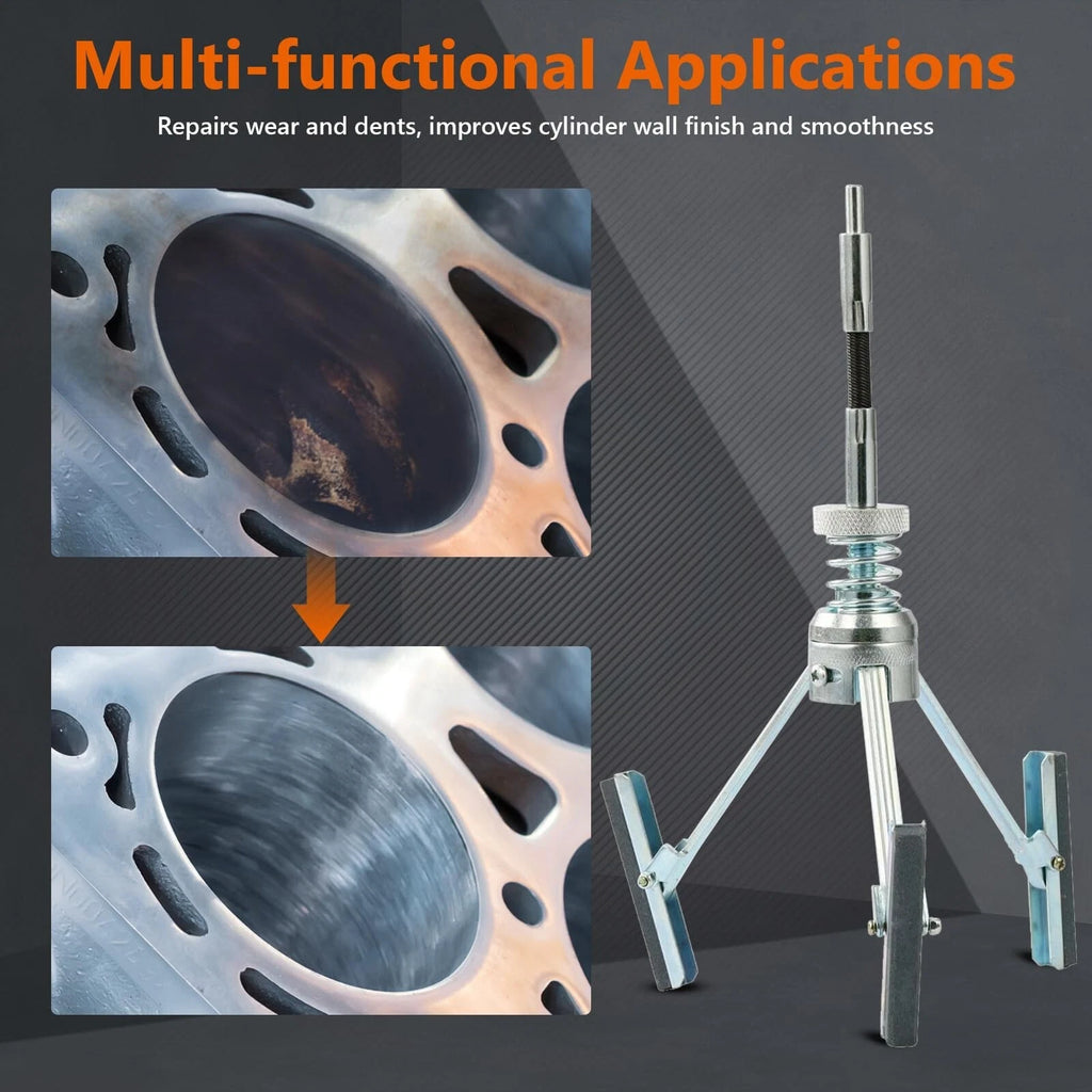 Brake Cylinder Hone Tool for Universal Applications (2"-6-1/2")