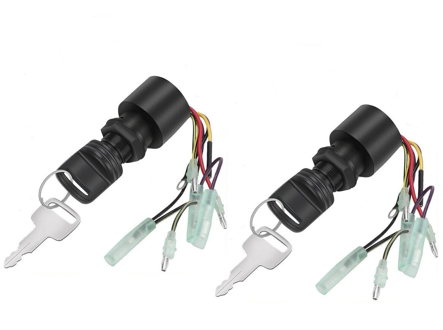 2X Remote Control Box Key Ignition Switch for Mercury Mariner (1980–2006) 87-17009A5