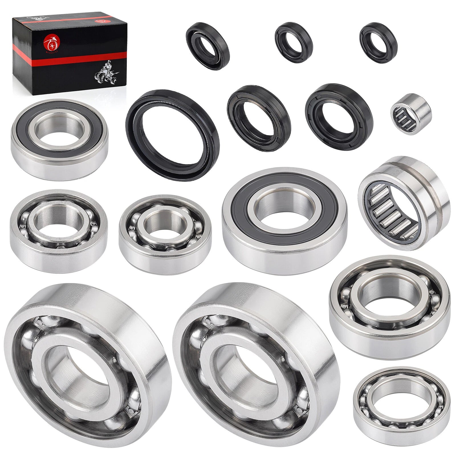 Crank Shaft & Transmission Bearings & Seals Kit for Yamaha YZ400F (1998–1999)