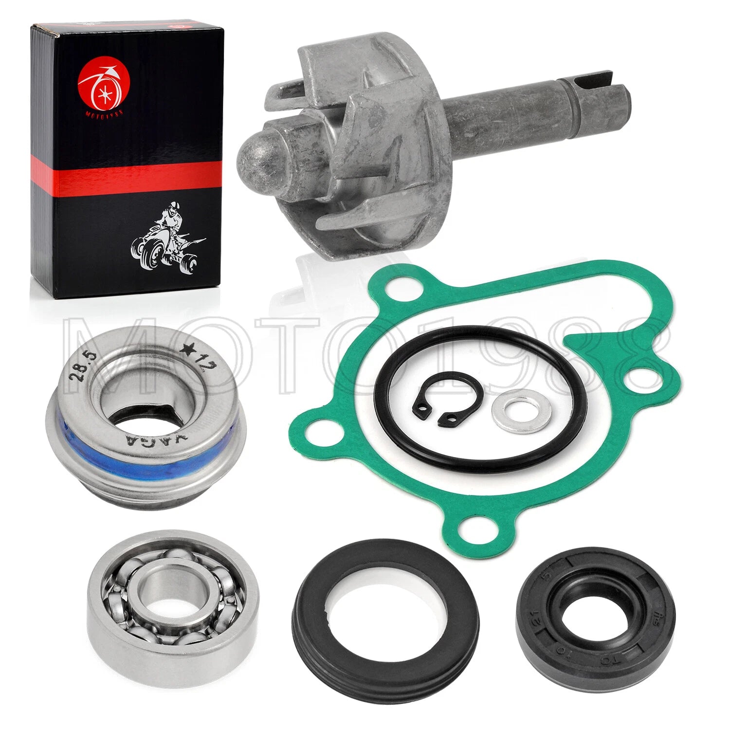 Water Pump Rebuild Kit for Yamaha Kodiak 450 YFM450 (2003–2021)