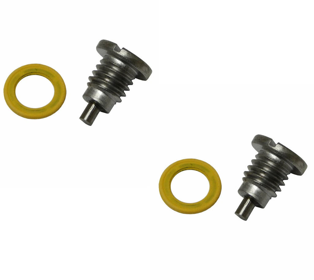 2X Marine Magnetic Outdrive Gear Case Drain Plug