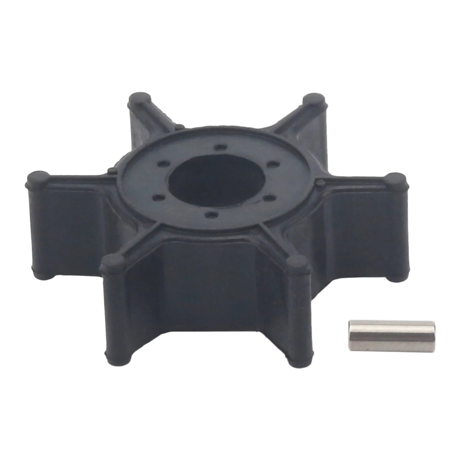 Water Pump Impeller & Pin for Yamaha Outboard (6E0-44352-03, 93604-18080-00)