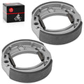 2 Pcs Brake Shoes Kit for Yamaha Moto 4 YFM200 YFM225 YFM350ER Champ 100 YFM100