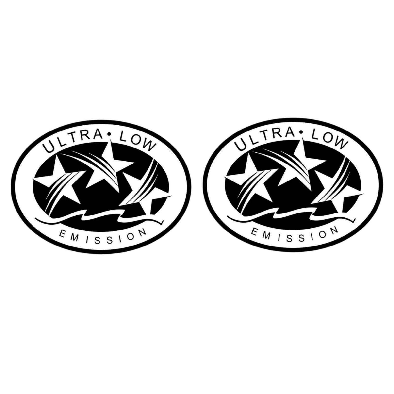 2X Ultra Low Emission Sticker Decal for Marine Outboard Engine