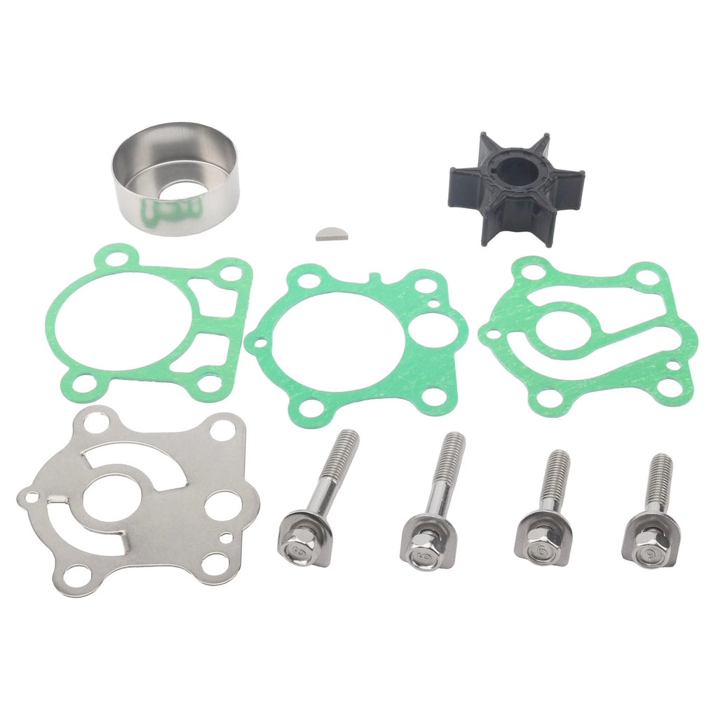 Outboard Water Pump Repair Kit for Yamaha 2 Stroke 25 30 HP (1990–2023) 6J8-W0078-A1
