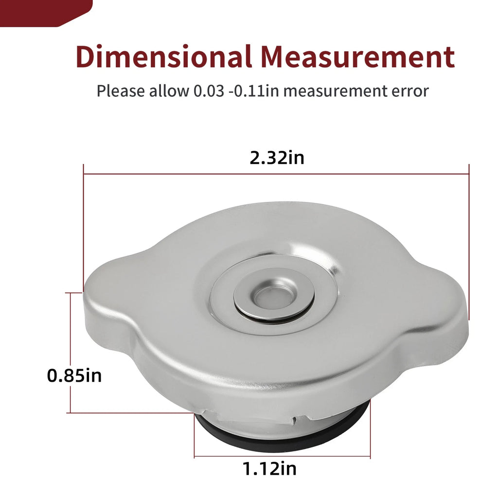 Radiator Cap #17730-14G00 for Suzuki GSXS1000 SV1000S RMZ250 RMZ450 Bandit 1250S (2015–2023)