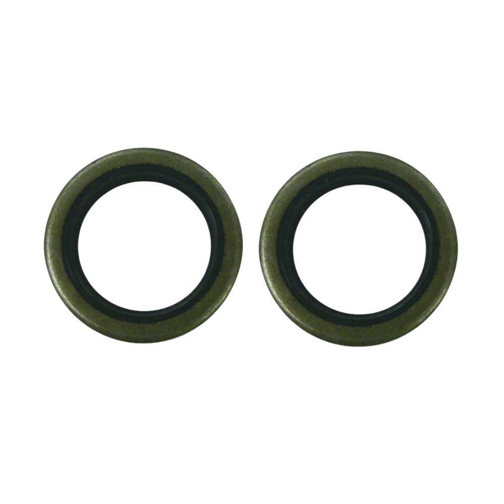 2pcs Oil Seal for Mercury Mariner 65-275 HP (1975–2006) 18-2002, 26-76868, 26-30550