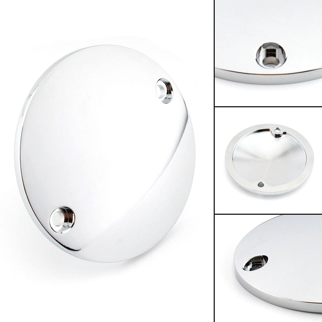 Chrome Timing Ignition Timer Cover Protector for Harley XL 883 1200 (1991–2003)