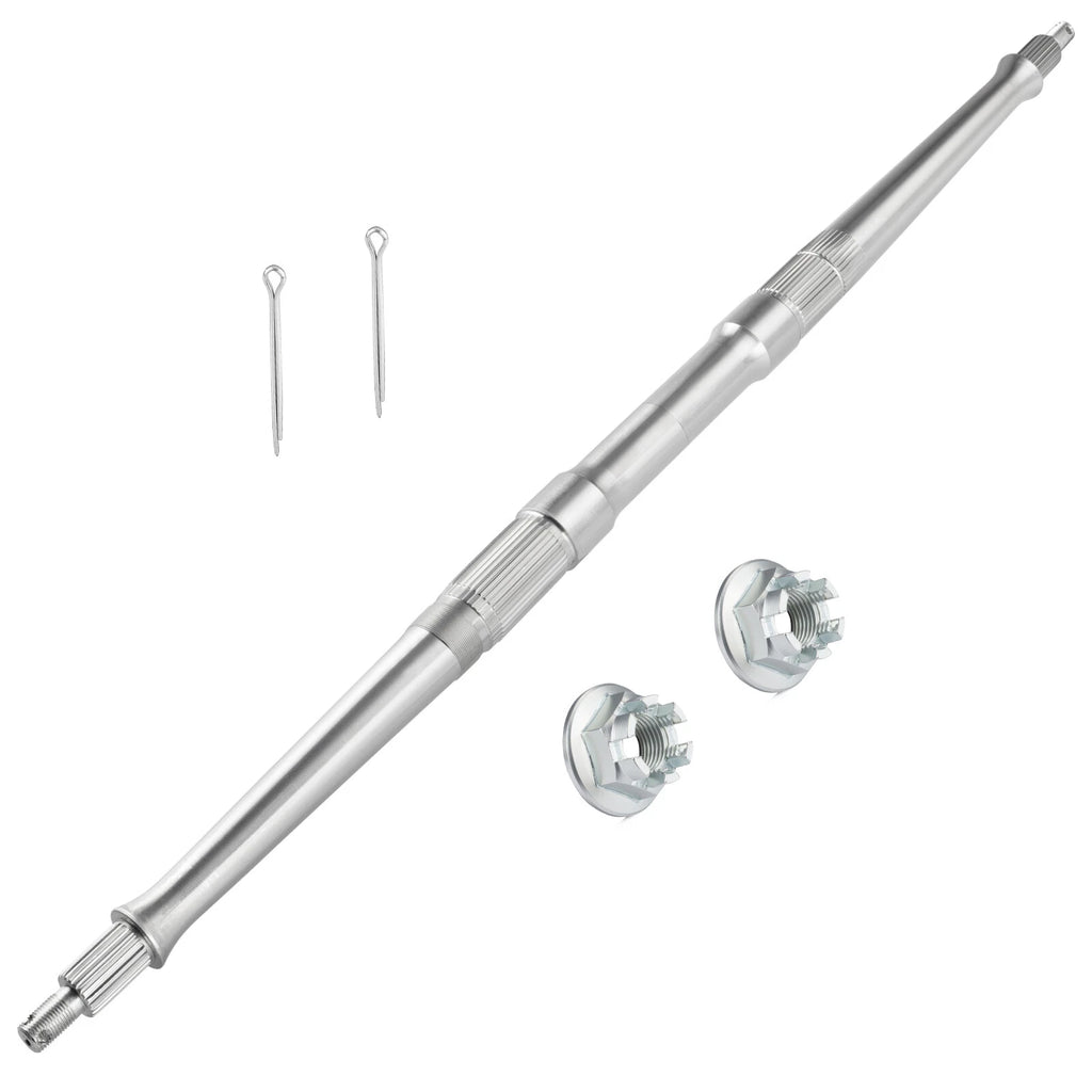 Rear Wheel Axle Shaft & Nuts for Yamaha Raptor 700 700R YFM700 YFM700R (2006–2025)