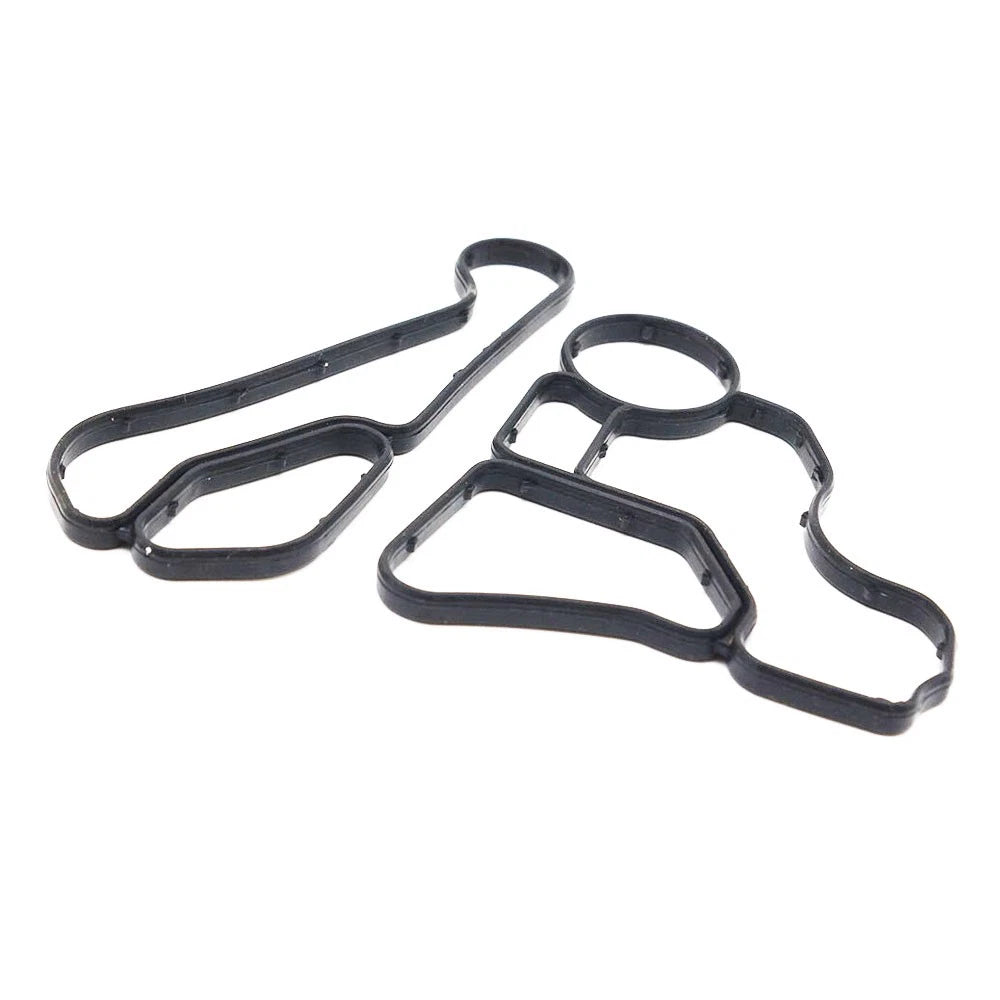Engine Oil Filter Cooler Housing Gasket Seal Kit for BMW 11427525335, 11428637821