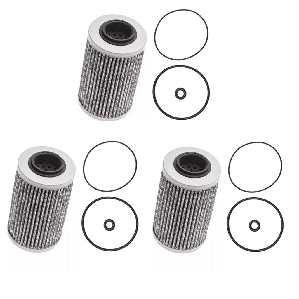 Set of 3 Oil Filters W/O-rings for Sea-Doo BRP GTI RXT RXP GTX (130hp 300hp)