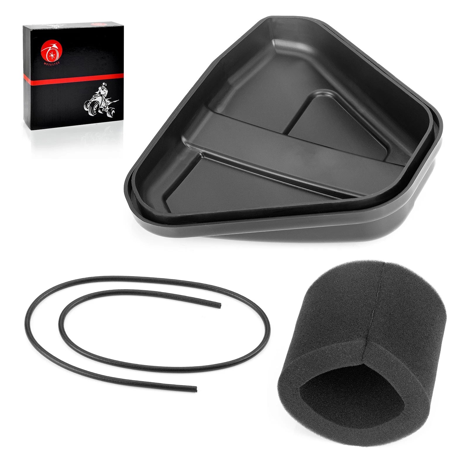 Air Box Cover Lid & Seal & Air Filter Kit for Honda CRF80F CRF100F XR80R XR100R (2004–2023)