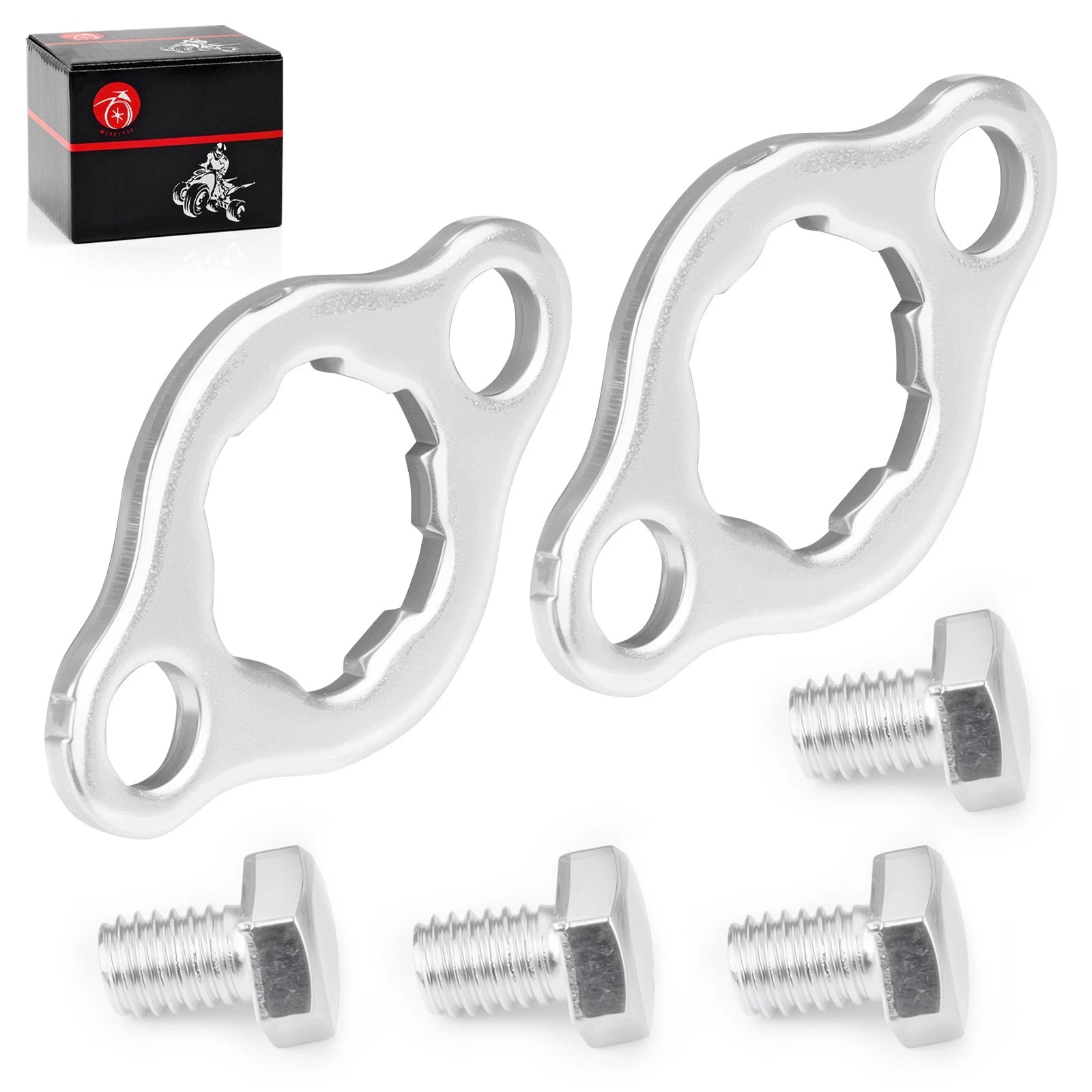 2X Engine Front Sprocket Retainer Plate for Honda ATC70 (1973–1974, 1978–1981)
