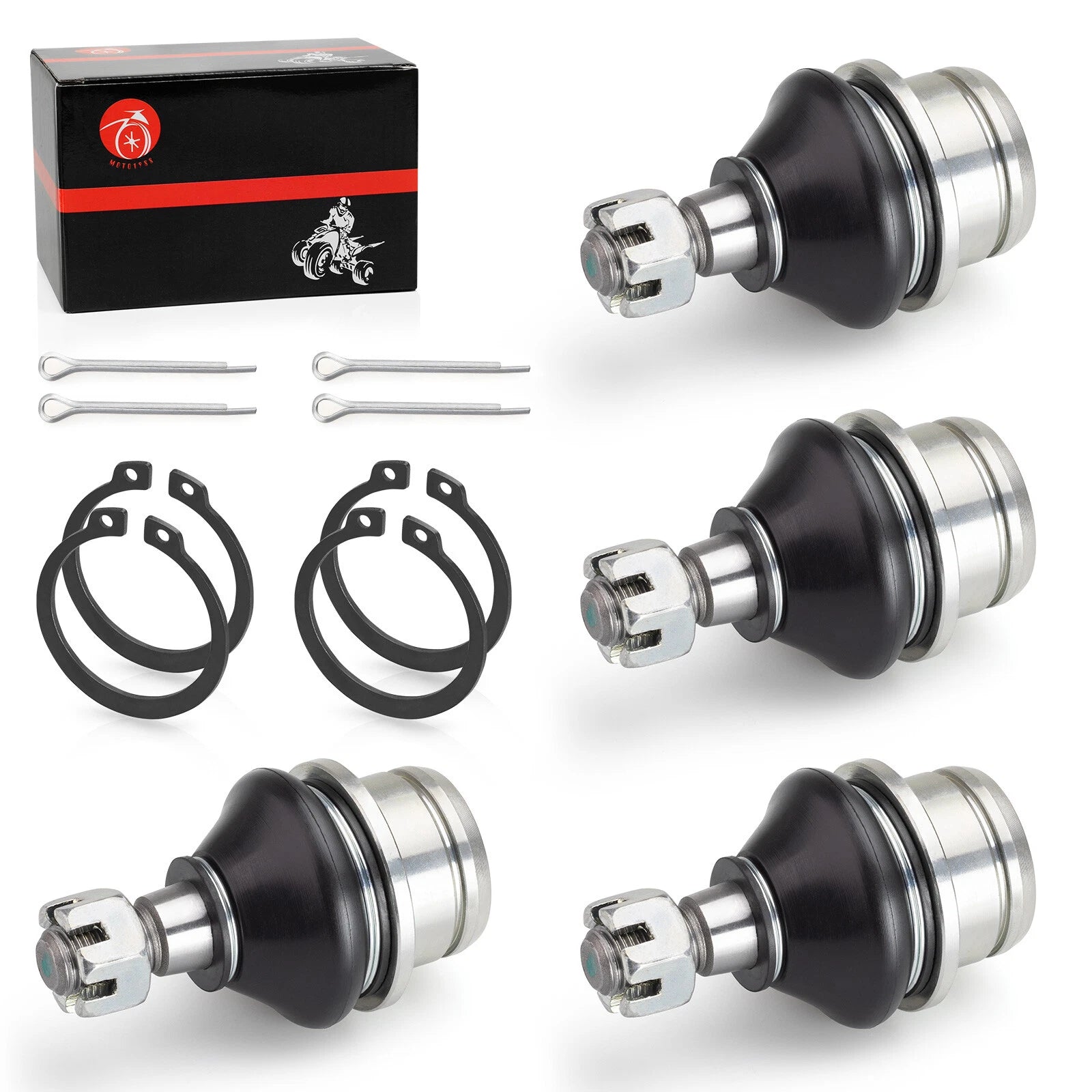 Upper Lower Ball Joints for Kawasaki Prairie 360, Brute Force 650/700, KFX700 (2000–2023)