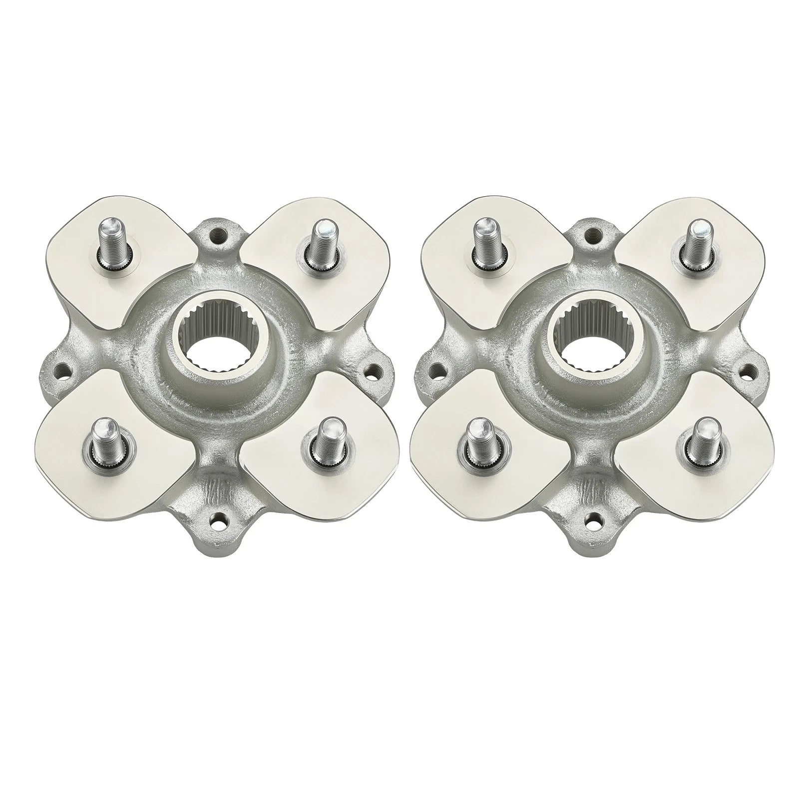 Set of 4 Wheel Hubs for Yamaha Grizzly 700 YFM700 4x4 FI EPS (2007–2024) 3B4-25111-11-00