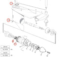 Lower Unit Seal Kit for Volvo Penta (897426, 925261, 955974, 925256)