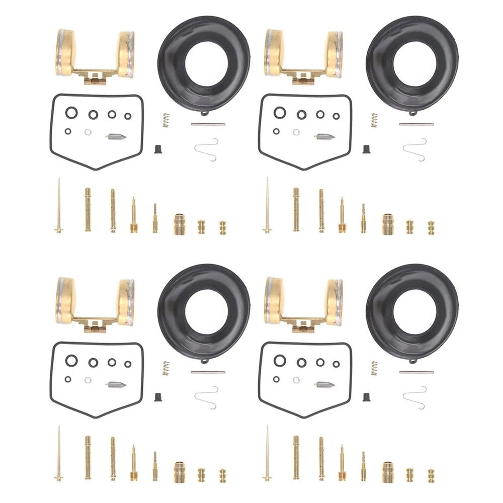 Set of 4 Carburetor Diaphragm Float Parts for Honda CB350 CL350 (1968–1973)