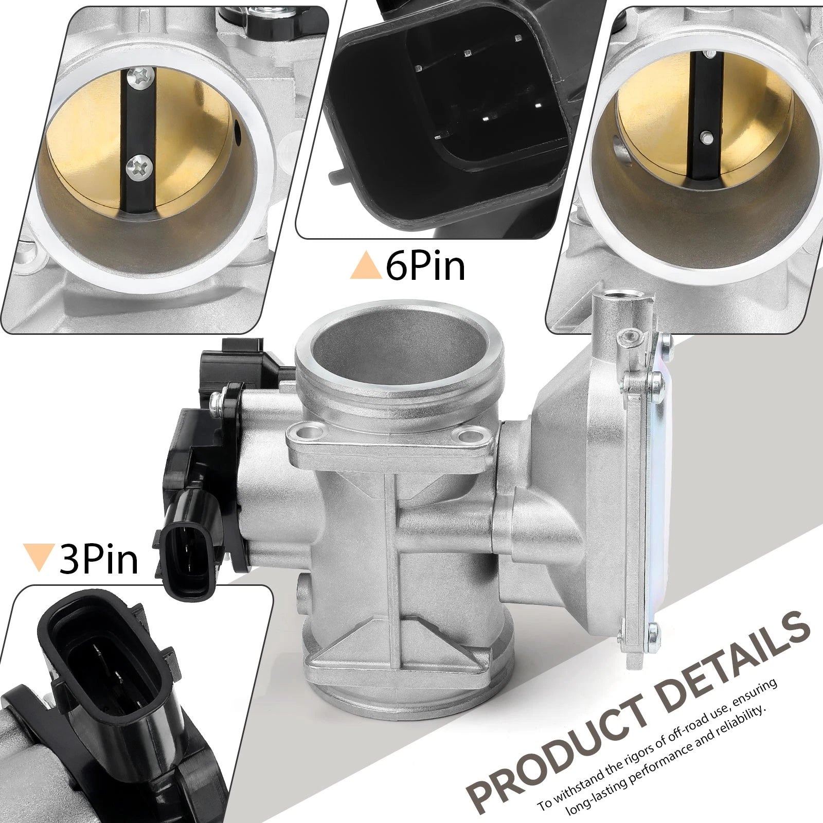 Throttle Body #1204195 for Polaris Ranger Crew 800 4x4 EFI EPS (2011–2014)