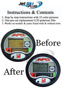 LCD Info Gauge Center Display Repair Kit for SeaDoo GTI GTX LRV LTD LE RFI DI
