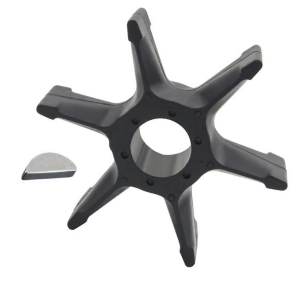 Water Pump Impeller with Key for Yamaha Outboard 40 HP (1990–1999) 6F5-44352-00