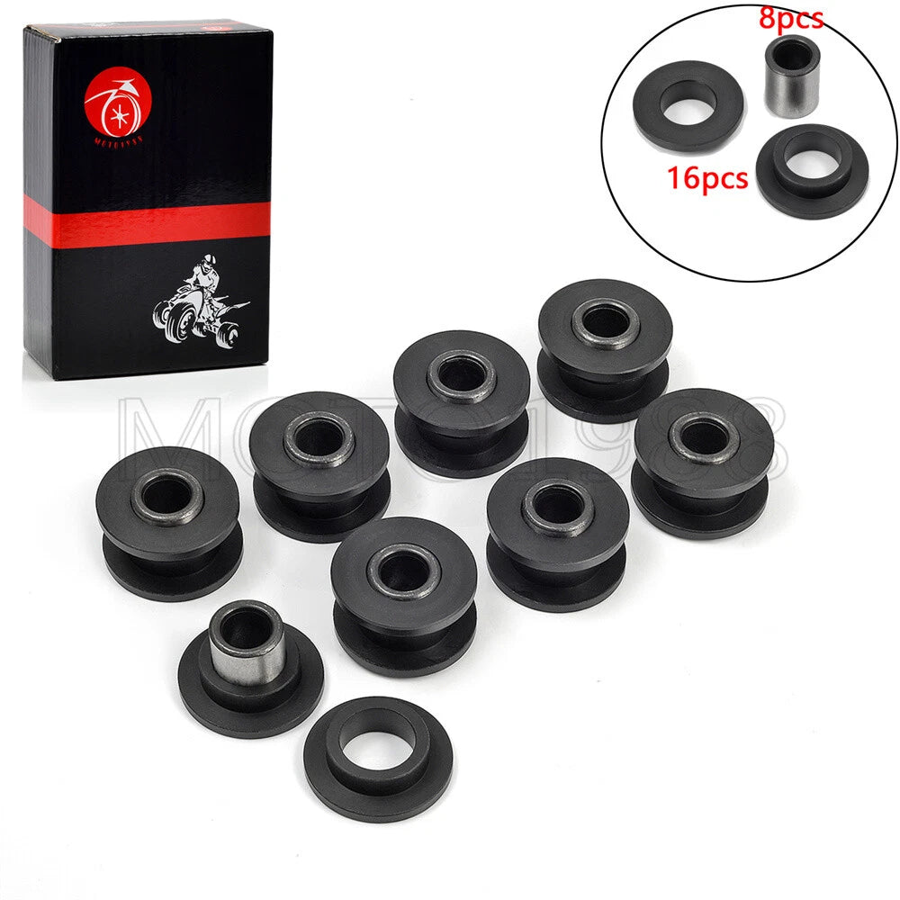 Set of 4 Shock Bushing & Bearing Sleeve Kits for Arctic Cat 300 (1998–2005)